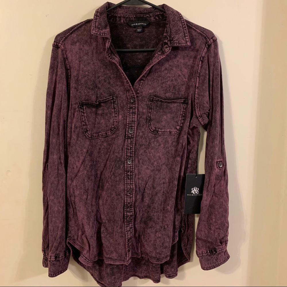 Rock & Republic Cotton Button Down